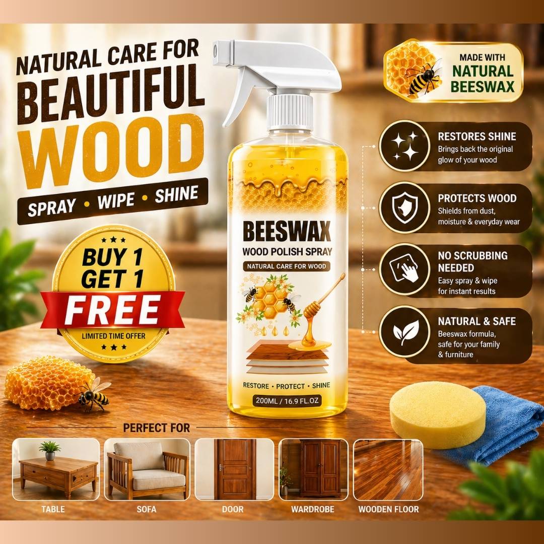 Beeswax Furniture Polish Spray (Buy 1 Get 1 Free)