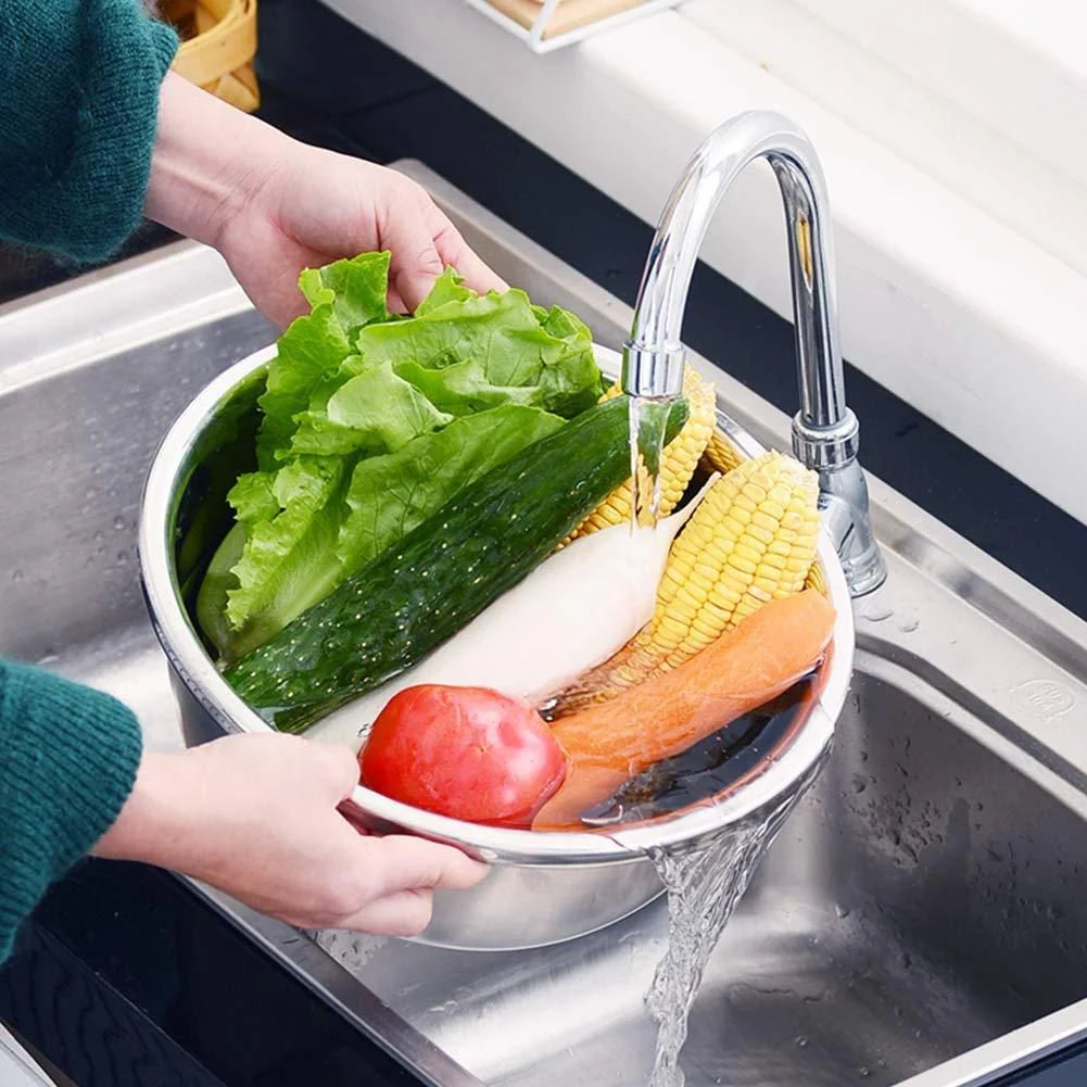 3 in 1 Kitchen Drain Basket