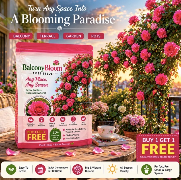Climbing Rose Seeds (Buy 1 Get 1 Free)