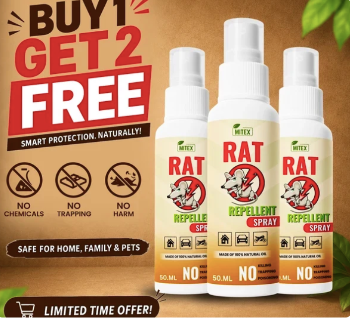 Rat Repellent Spray ( Buy 1 Get 2 Free)