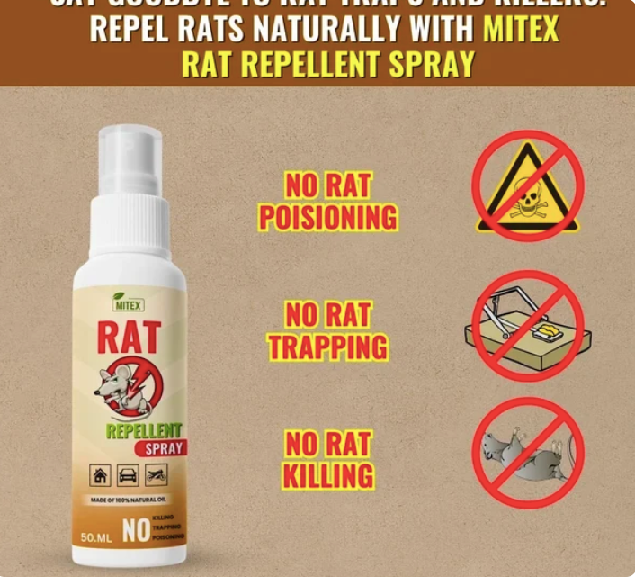 Rat Repellent Spray ( Buy 1 Get 2 Free)